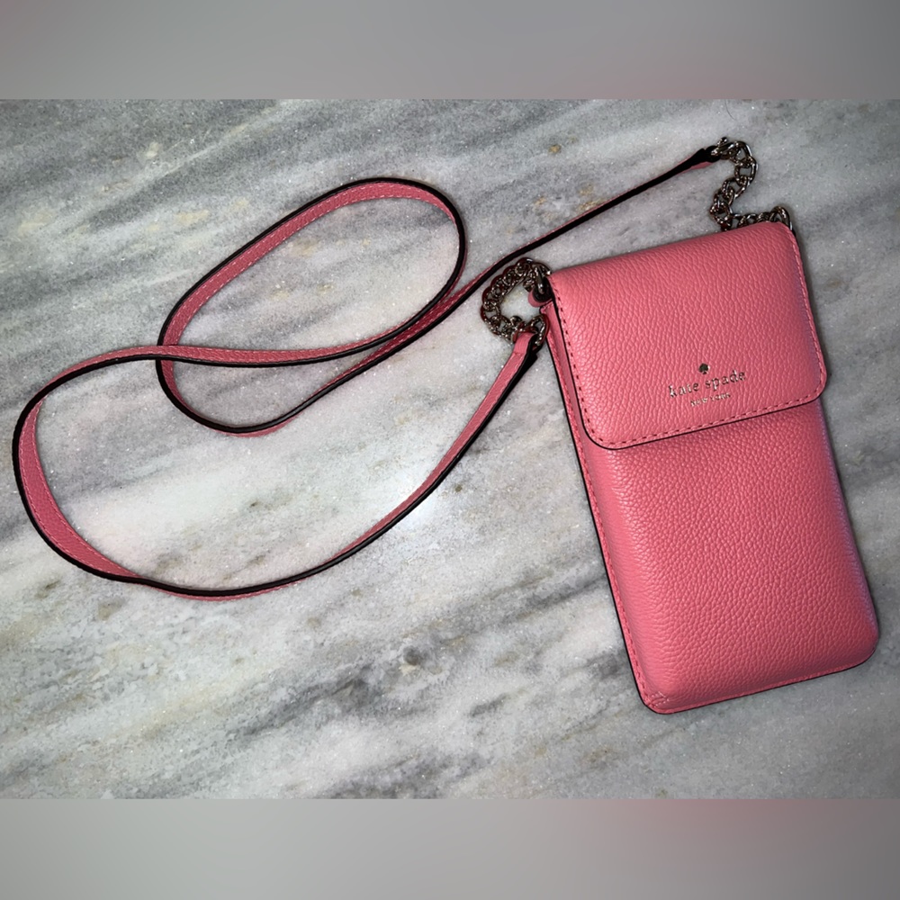 Kate Spade Wallet & Cell Phone Holder with cross body strap